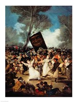 The Burial of the Sardine Fine Art Print