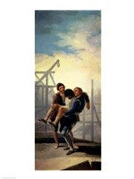 The Injured Mason Fine Art Print