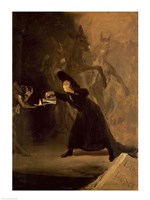 A Scene from 'El Hechizado por Fuerza' Fine Art Print