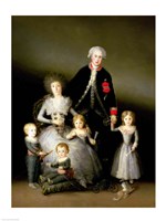 The Duke of Osuna and his Family, 1788 Fine Art Print