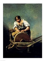 The Knife-Grinder Fine Art Print