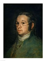 Self portrait with spectacles, 1800 by Francisco De Goya, 1800 - various sizes