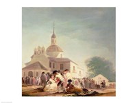 The Hermitage of San Isidro, Madrid, 1788 Fine Art Print