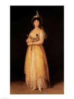 Portrait of Queen Maria Luisa Fine Art Print
