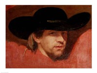 Portrait, presumed to be the artist, 1775 Fine Art Print