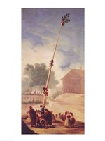 The Greasy Pole, 1787 Fine Art Print