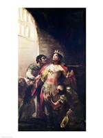 St. Hermengild in Prison Fine Art Print