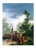 Attack on a Coach, 1787 Fine Art Print