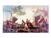 The Fight at the Venta Nueva, 1777 Fine Art Print