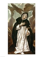 St.Dominic of Guzman by El Greco - various sizes - $16.49