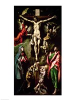 The Crucifixion by El Greco - various sizes, FulcrumGallery.com brand
