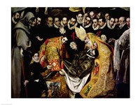 The Burial of Count Orgaz Fine Art Print