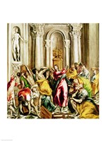 Jesus Driving the Merchants from the Temple Fine Art Print