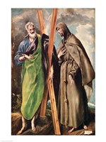 SS. Andrew and Francis of Assisi Fine Art Print