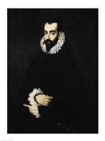 Portrait of Juan Alfonso de Pimentel y Herrera Fine Art Print