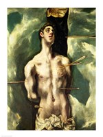 St. Sebastian by El Greco - various sizes - $15.99