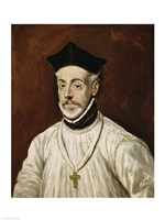 Don Diego de Covarrubias y Leiva Fine Art Print