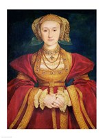 Portrait of Anne of Cleves by Hans Holbein The Younger - various sizes