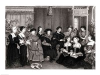 The Family of Thomas More Fine Art Print