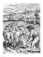 Death and the Ploughman by Hans Holbein The Younger - various sizes