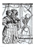 Death and the Noblewoman Fine Art Print