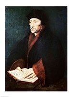 Portrait of Desiderius Erasmus Fine Art Print