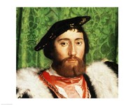 The Ambassadors, 1533, Portrait Detail Fine Art Print