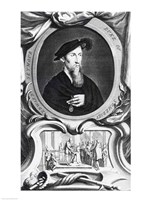Portrait of Edward Seymour, 1536, Detail Fine Art Print