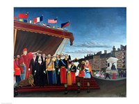 Representatives of the Forces greeting the Republic as a Sign of Peace, 1907 Fine Art Print