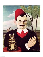 Portrait of Pierre Loti Fine Art Print