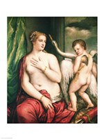 Leda and the Swan Fine Art Print