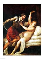 The Rape of Lucretia Fine Art Print