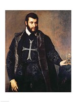 Portrait of a Knight of the Order of Malta Fine Art Print