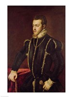 Portrait of Philip II Fine Art Print