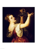 Salome Carrying the Head of St. John the Baptist Fine Art Print