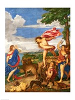 Bacchus and Ariadne Panel Fine Art Print