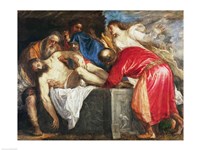 The Entombment of Christ, 1559 Fine Art Print