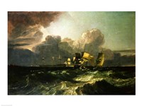 Ships Bearing up for Anchorage Fine Art Print