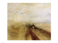 Rain Steam and Speed Fine Art Print