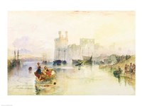 View of Carnarvon Castle Fine Art Print