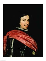 Portrait of Francesco I d'Este by Diego Velazquez - various sizes