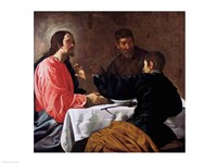 Supper at Emmaus, 1620 Fine Art Print