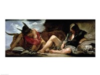 Mercury and Argus, c.1659 Fine Art Print