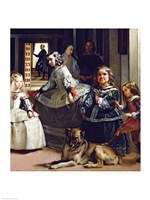 Las Meninas or The Family of Philip IV, c.1656, Detail Fine Art Print