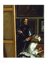 Las Meninas or The Family of Philip IV, c.1656, Detail B Fine Art Print