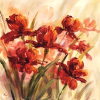 Misty Garden I Fine Art Print