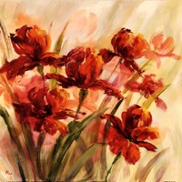 Misty Garden I Fine Art Print