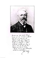 Portrait of Jules Verne Fine Art Print