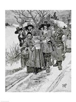 Arresting a Witch Fine Art Print