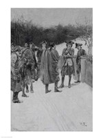 Paul Revere Bringing News to Sullivan Fine Art Print